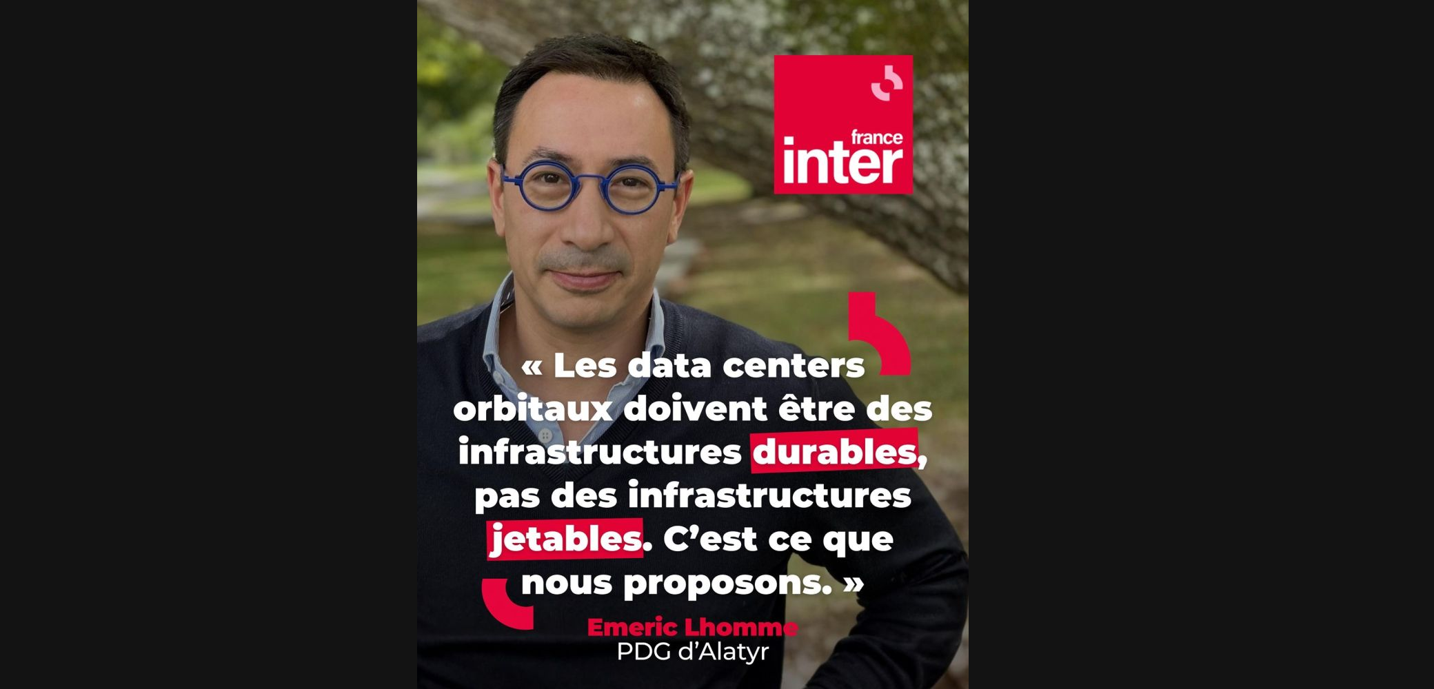 Emeric Lhomme joins France Inter’s debate on data centers
