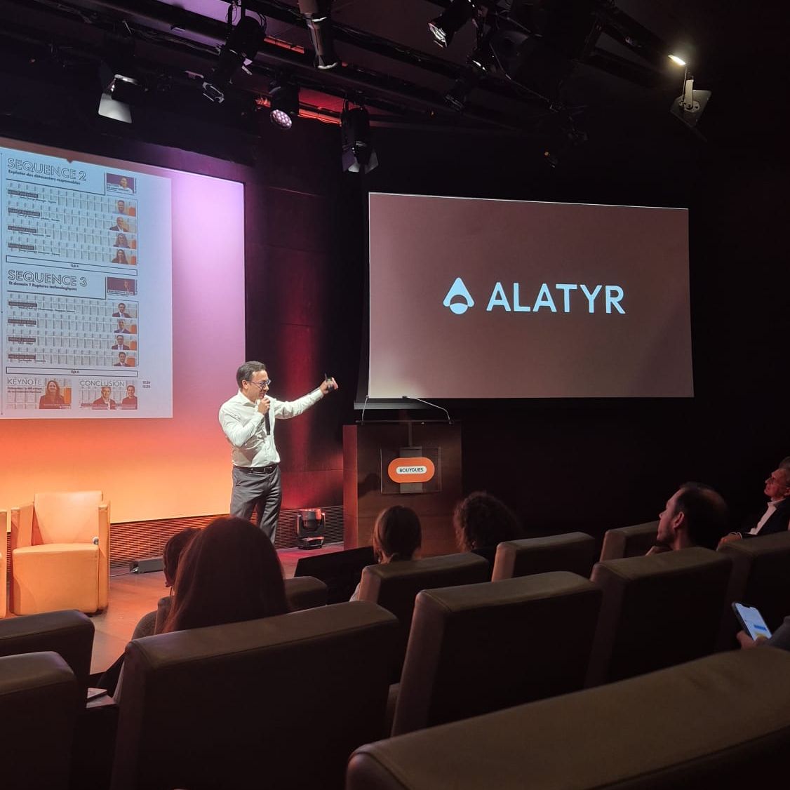 ALATYR presents orbital data centers to Groupe Bouygues