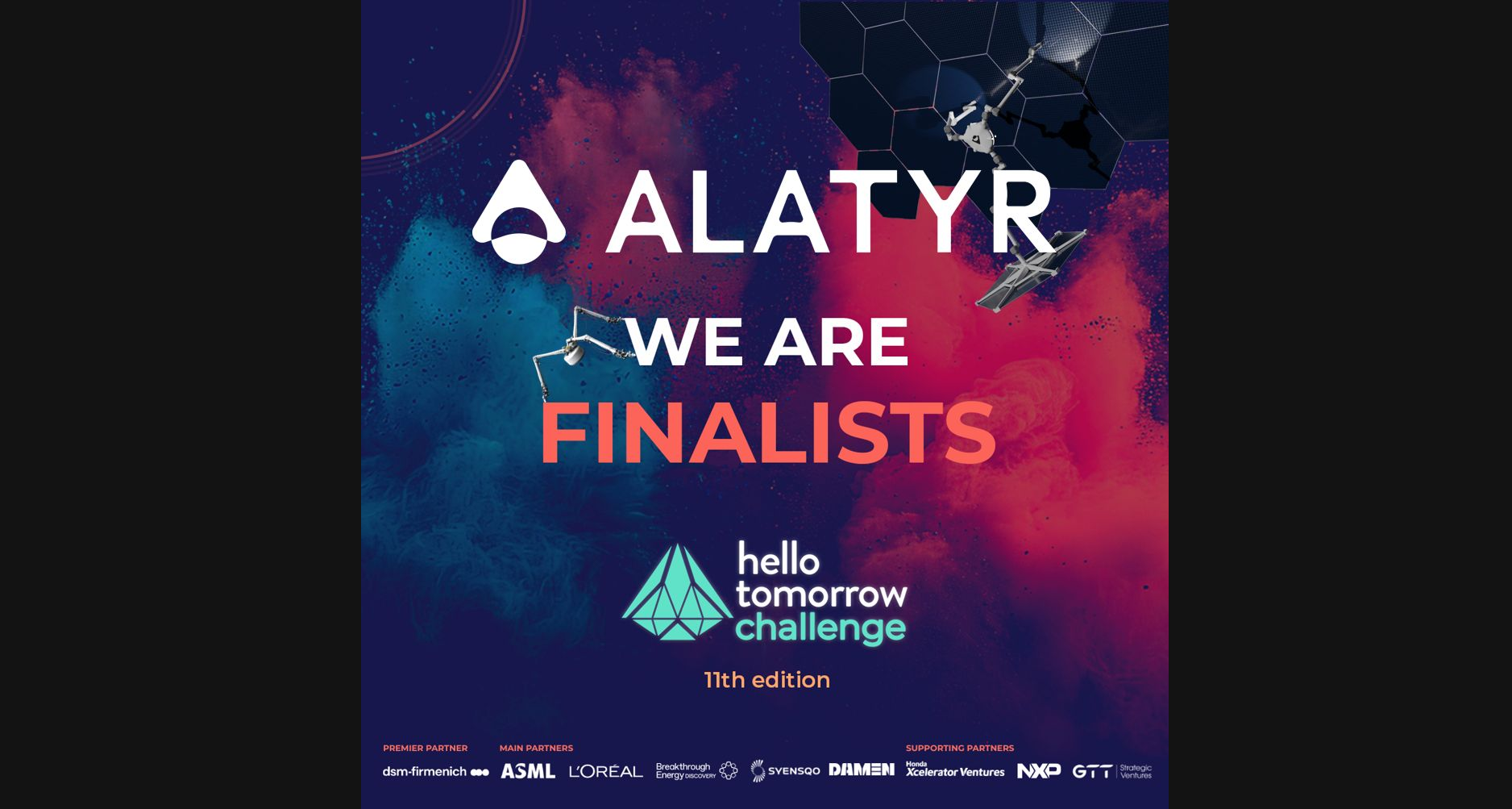 ALATYR named a Hello Tomorrow Top 100 Deep Tech Startup
